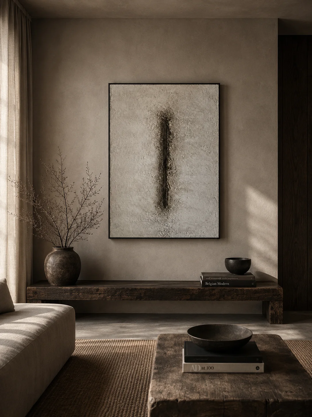 Fading Scar- wizualizacja obrazu we wnętrzu